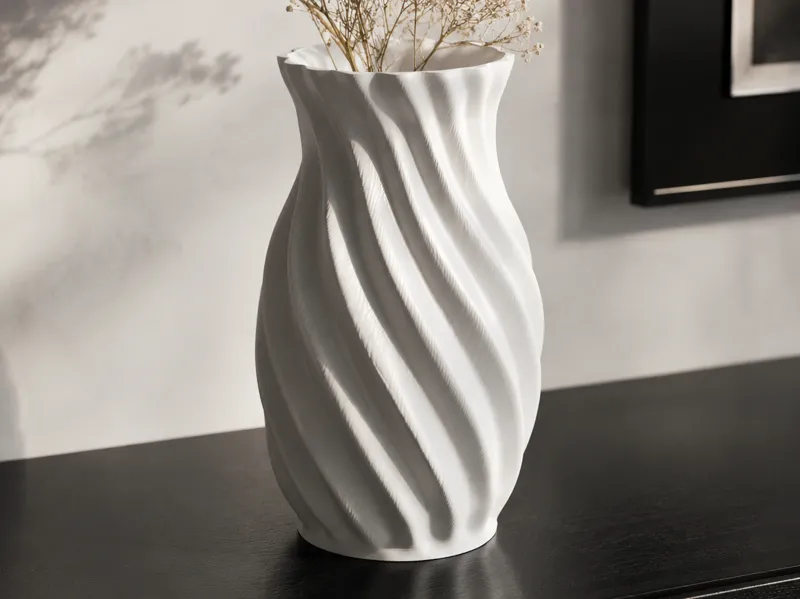 modern and classic vase