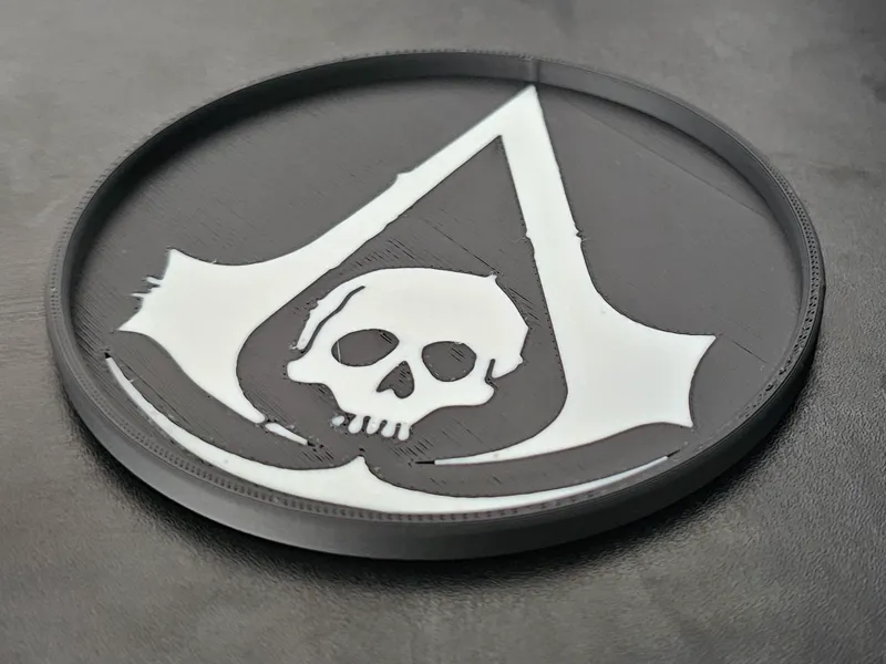 Assassin's Creed: Black Flag - Coaster (+ Ribbed)