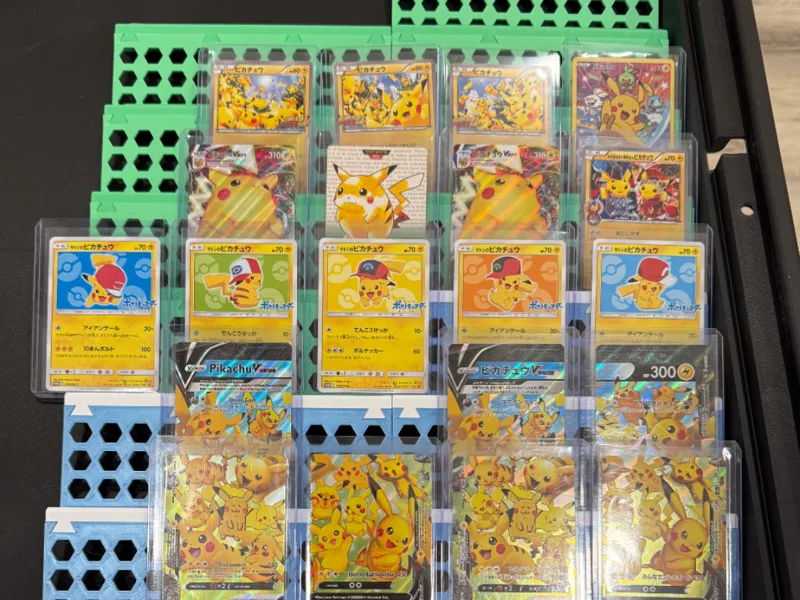 Trading Card Toploader Display Stand
