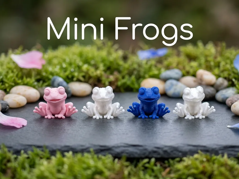 THE MINI FROGS - Free 3D Print Model - MakerWorld