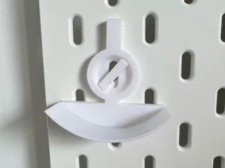 Skadis Hockey Puck Display Mount (T-Clip Based)