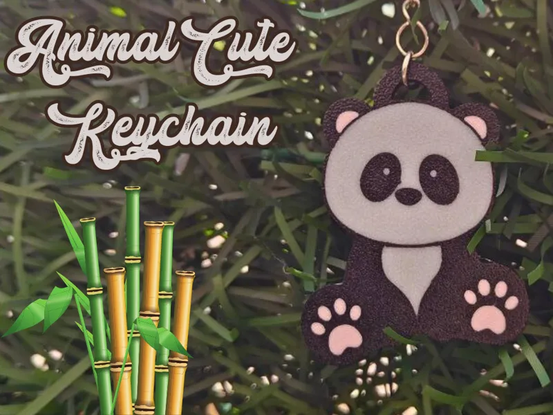New Panda Keychain – Cuteness Overload in Miniatur