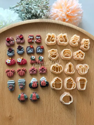 Cortador para modelado: Halloween mini earrings tool - polymer clay cutter — vista de referencia 3
