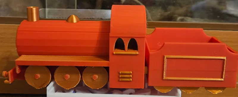 English Style Christmas Steam Train