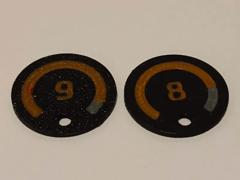 Faceit Level 8 - 9 Badge Keychain CS2 CS:GO