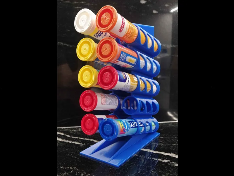 fizzy tablets tube holder