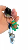 Baby Turtle Key chain multi color