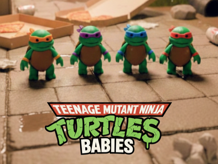 Teenage Mutant Ninja Turtles Babies (Key chain)