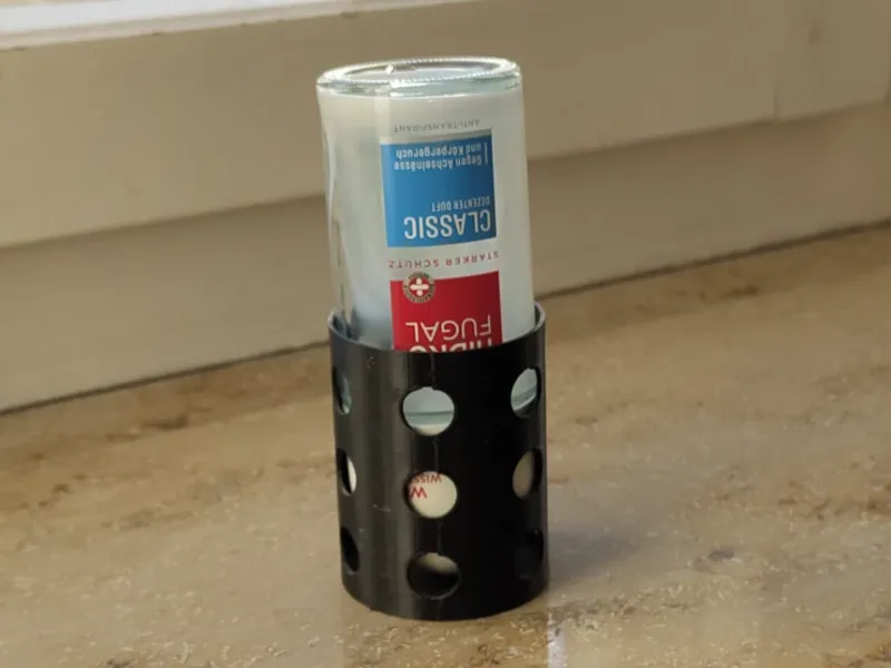 Deodorant Halter simpel, print in place
