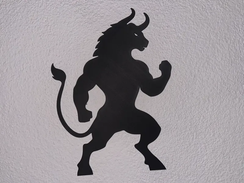 Minotaur silhuette