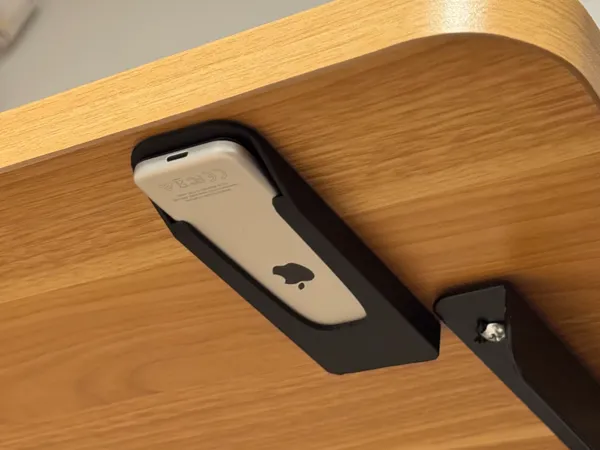 Support de télécommande Apple TV (sous le bureau)