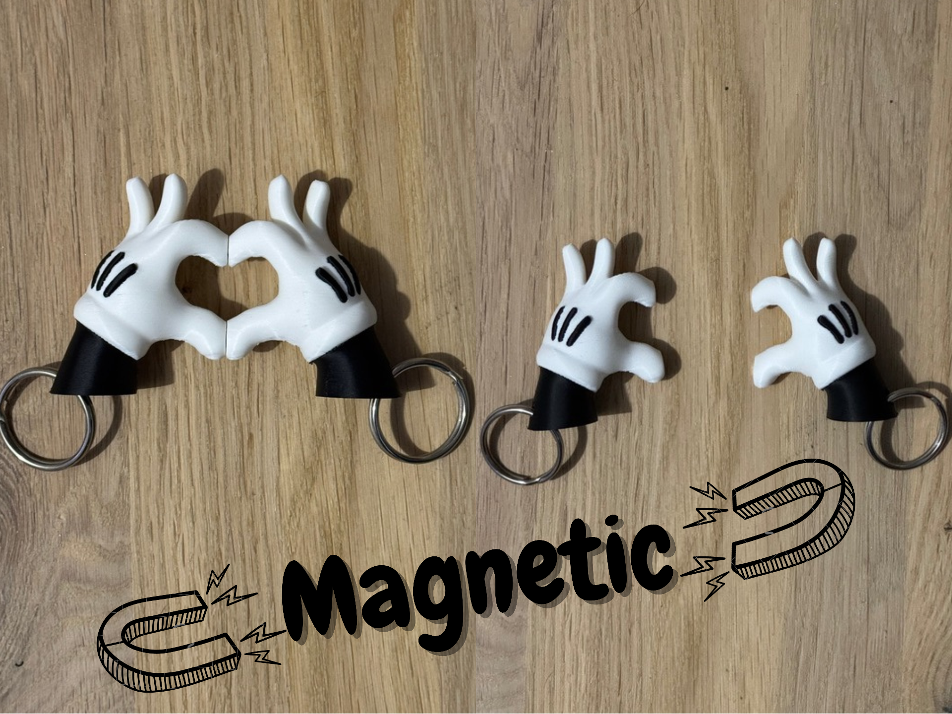 LOVE Mickey Mouse / Keychain