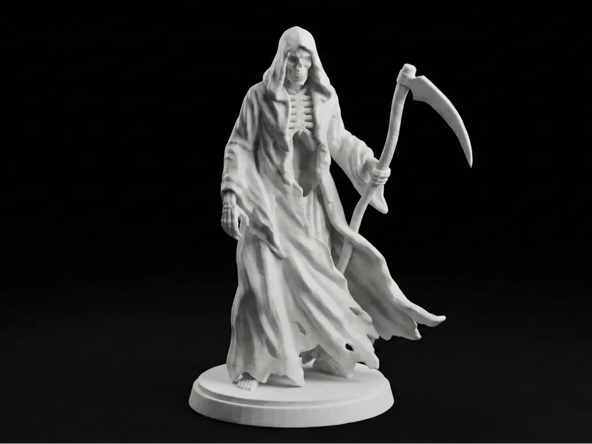 Grim Reaper – Death Figure - Free 3D Print Model - MakerWorld