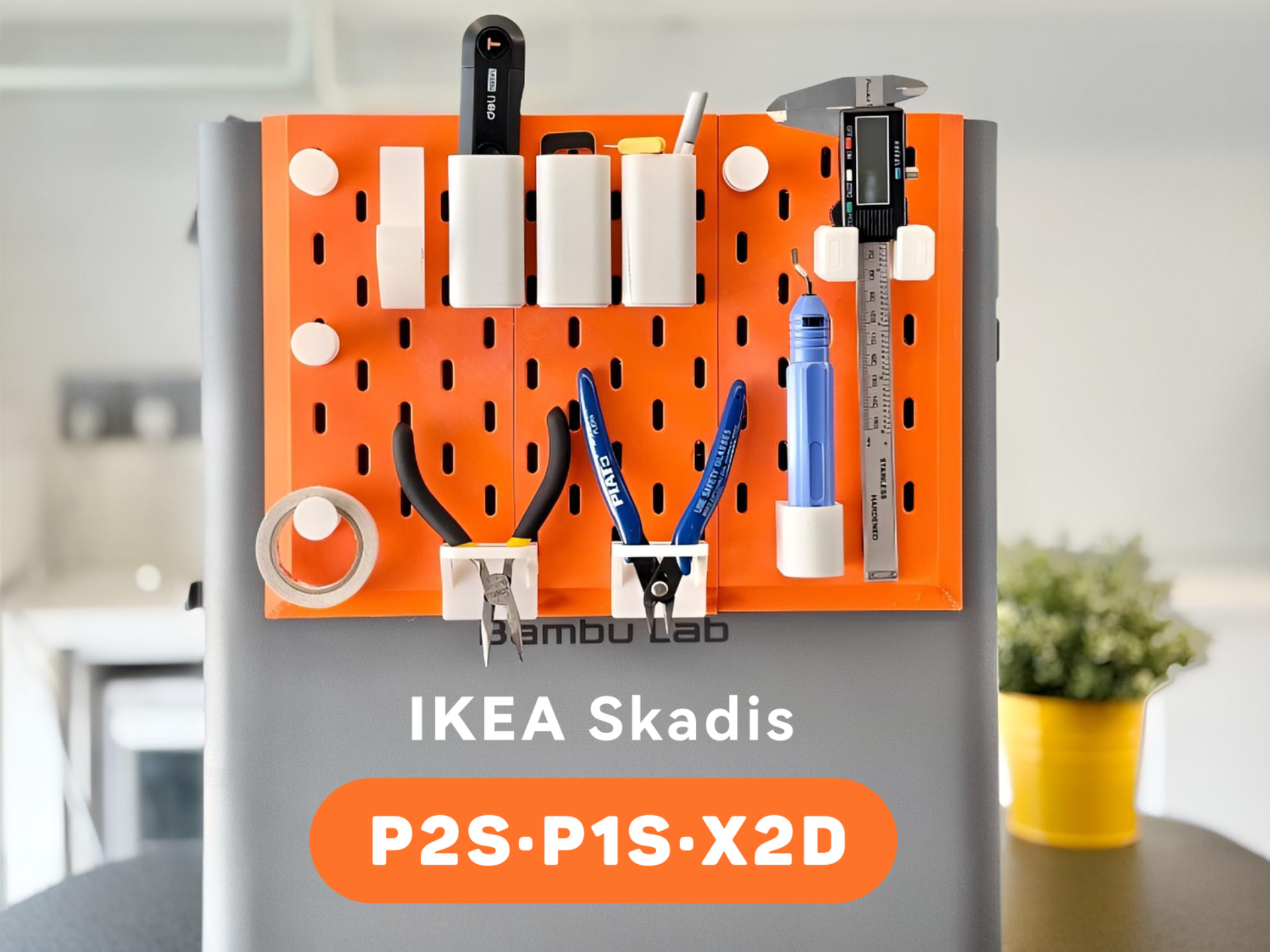 Side-Mounted IKEA Skadis