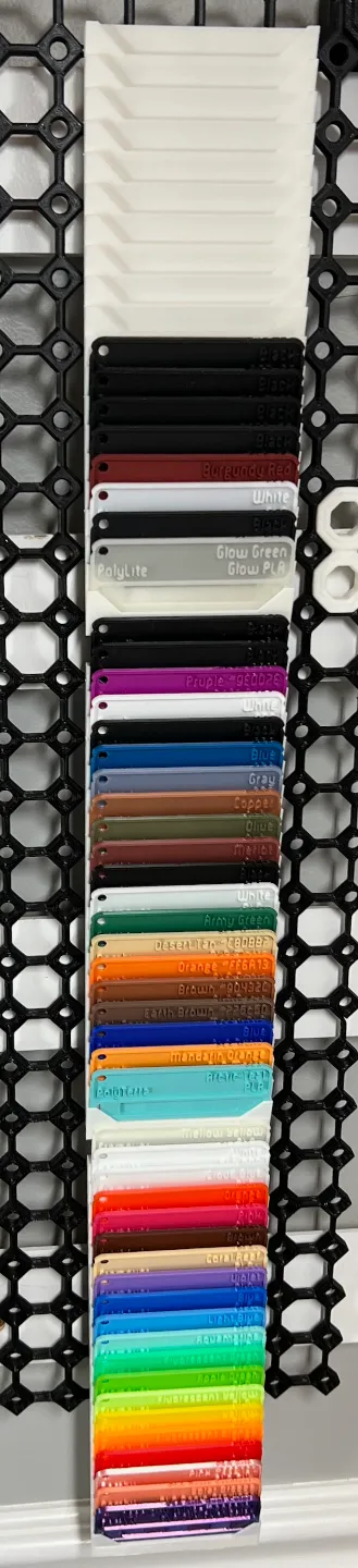 Multiboard Filament Swatch Mount