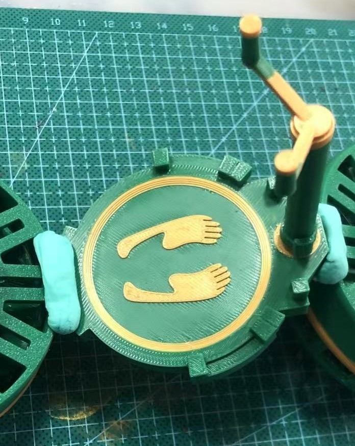 Miniatura 2 do modelo 3D 塞尔达-王国之泪蓝图-平衡车摩托车