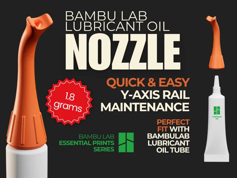 Lube Nozzle for A1 Series Y-Axis Lubrication