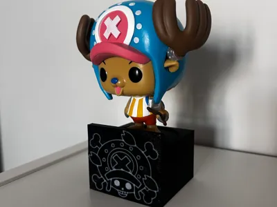 Stand funko pop Chopper with jolly roger