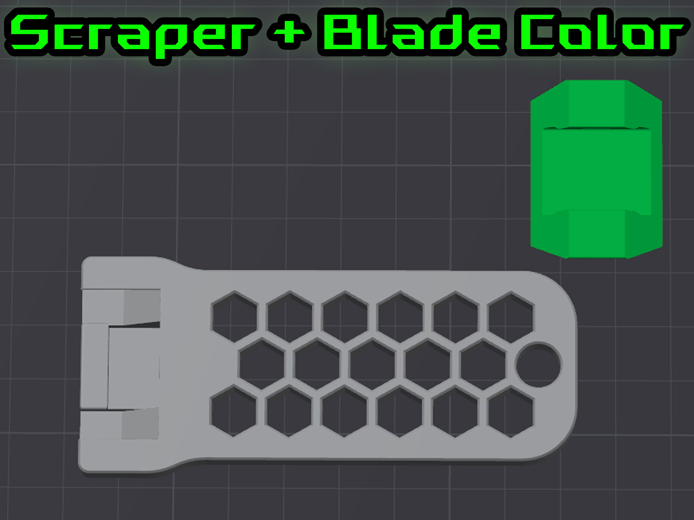 Miniatura 5 do modelo 3D Scraper Interchangeable - Compact V5