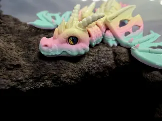 Elder Bone Dragon - glass eye compatible