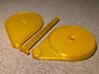 Monofilament Spool Winder Adapter for Screwdriver