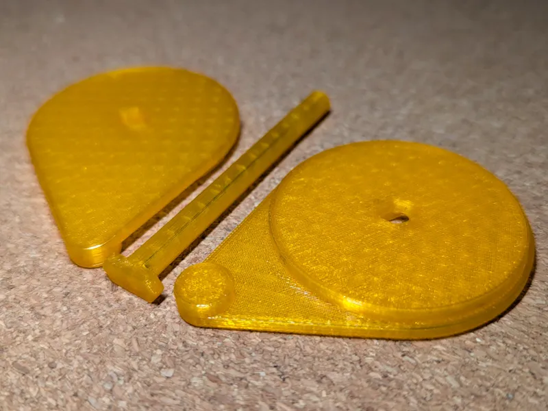 Monofilament Spool Winder Adapter for Screwdriver