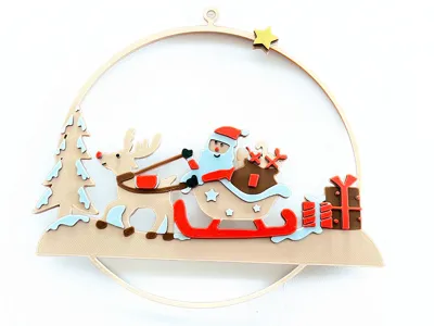 Santa Wall Hanging