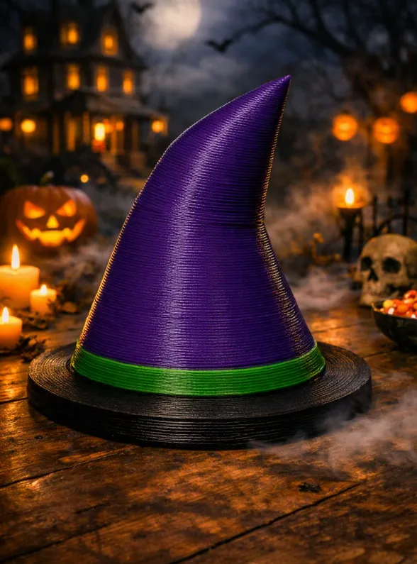 Halloween Witch + Pumpkin Hat (NEW) view 4