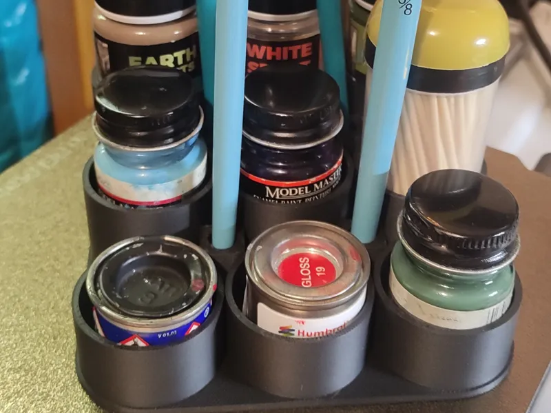 Compact AK Enamel Organizer 