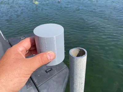 Dock Pole Cover