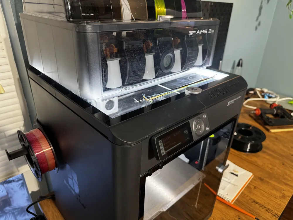 A3 Printer Riser Full Coverage Riser with Diffused LEDs - Free 3D Print Model - MakerWorld