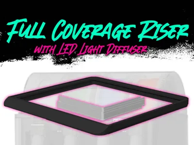 Full Coverage Riser with Diffused LEDs