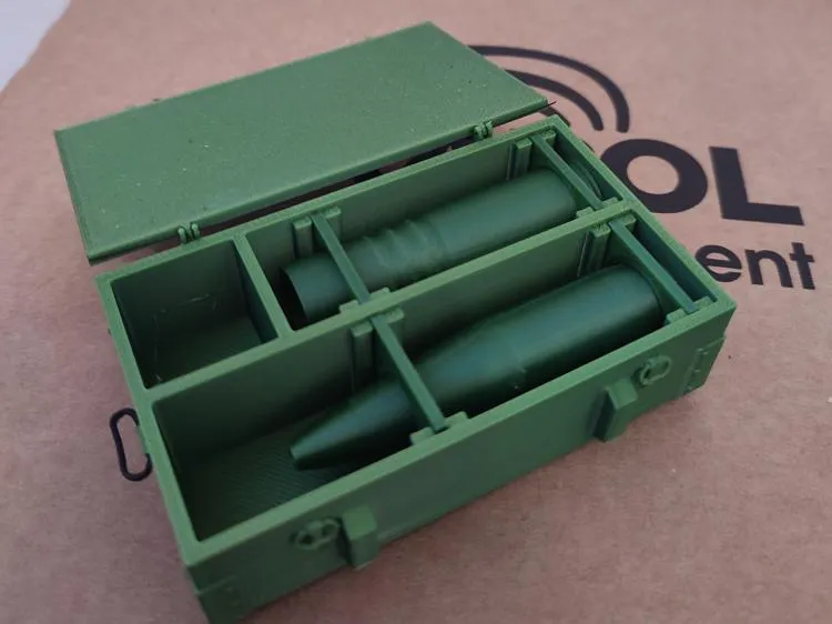 152mm ammunition crates, D20 OF540 1/10