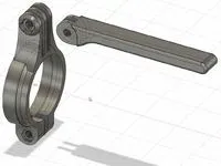 Handle or GoPro mount for Mares EOS 32 LRZ