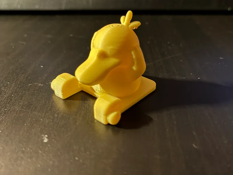 [On My Way] Psyduck_Cartoon Animal Car
