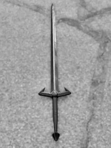 Letrero o emblema decorativo: Nightblood – Life-Size Cosmere Sword Prop — vista de referencia 2