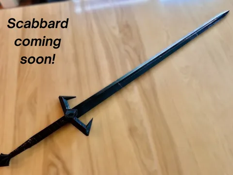 Letrero o emblema decorativo: Nightblood – Life-Size Cosmere Sword Prop — referencia de MakerWorld