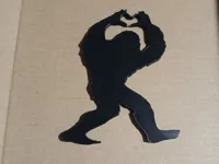 Ornement Bigfoot cœur — photo 1