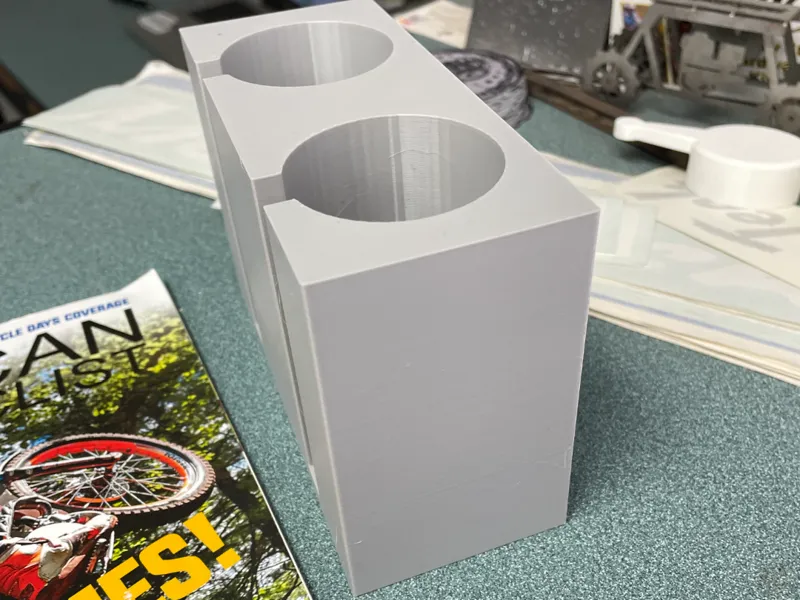 Radiator cap tool holder