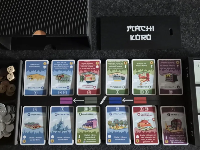 Machi Koro Set Box Transport