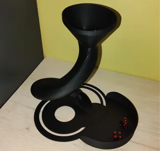 Dice Tower with dice stopper