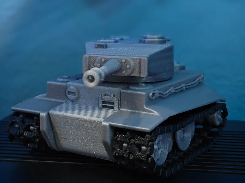 Cute tiger tank