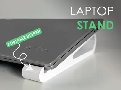 Laptop Stand Portable 2-Piece (No Assembly)