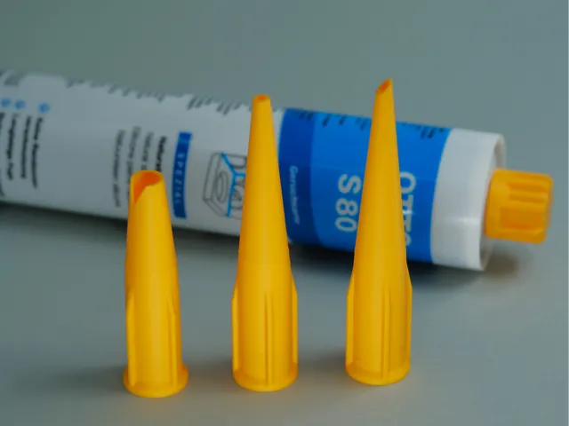 Screw-On Silicone Cartridge Tips
