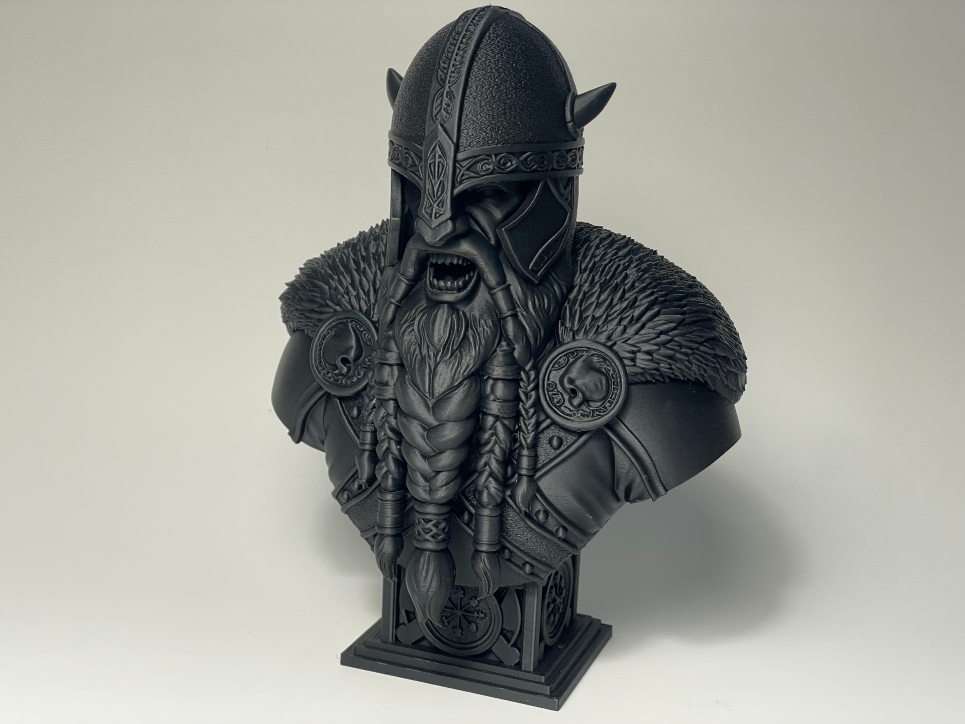 Viking Berserker Bust – Fury of the North — free 3D print STL file