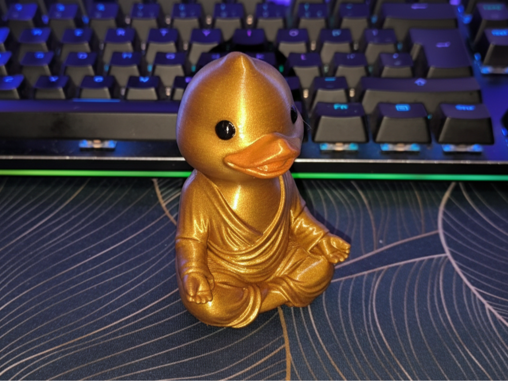 The Quack of Enlightenment - Zen Buddha Duck