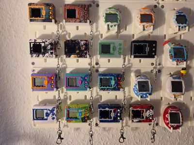 Digimon Monster Tamagotchi Ikea Skadis Stand