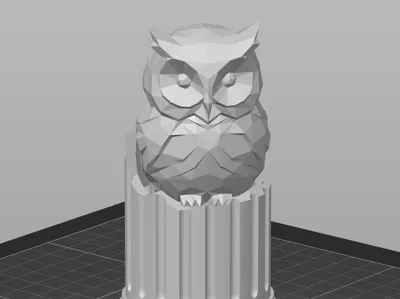 Owl on Column