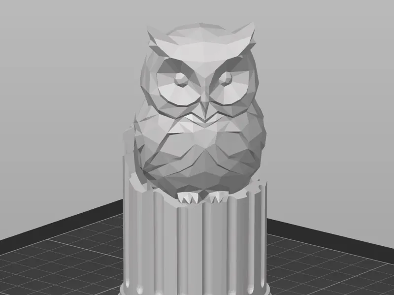 Owl on Column