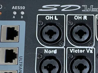 Behringer SD-16 Tags/Labels